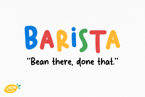 Funny Barista Quote SVG Design for Crafts and Graphics