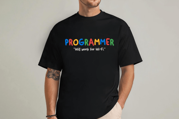 Funny Programmer Quote SVG Design for Crafts and Graphics