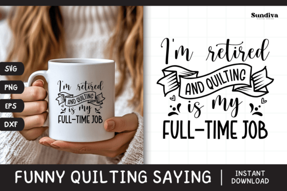 Funny Quilting Quote SVG 33 for Crafts and Graphics