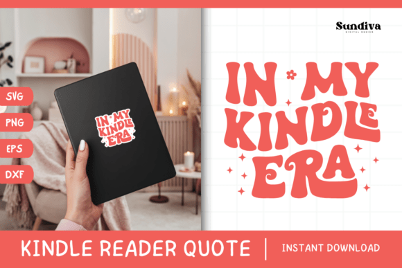 Kindle Lover - Reading Quote SVG 14 Review