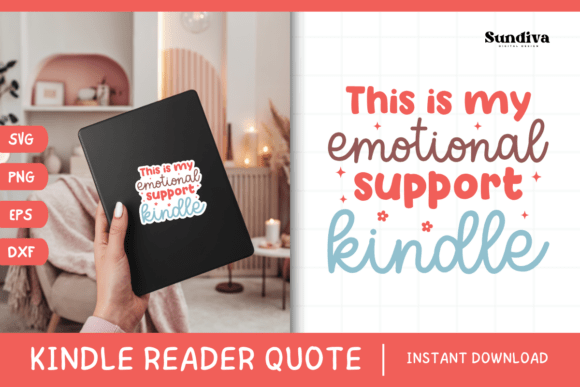 Kindle Lover - Reading Quote SVG 3 Review