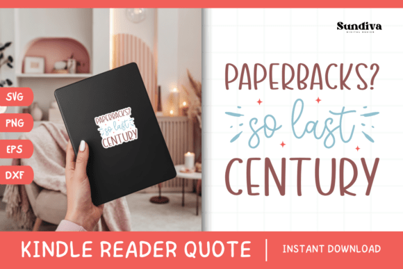 Kindle Lover - Reading Quote SVG 8 Review