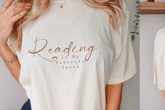 Reading is My Favorite Sport Quote Svg Graphics and Crafts