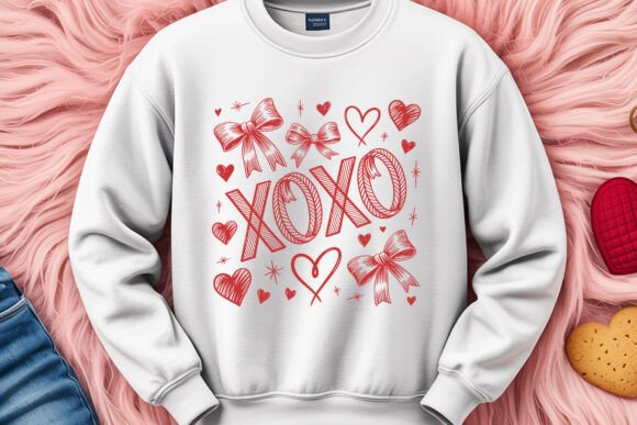 XOXO Valentine Love Quote SVG for Graphics and Crafts